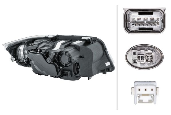 Hella Headlight Headlamp LED Left