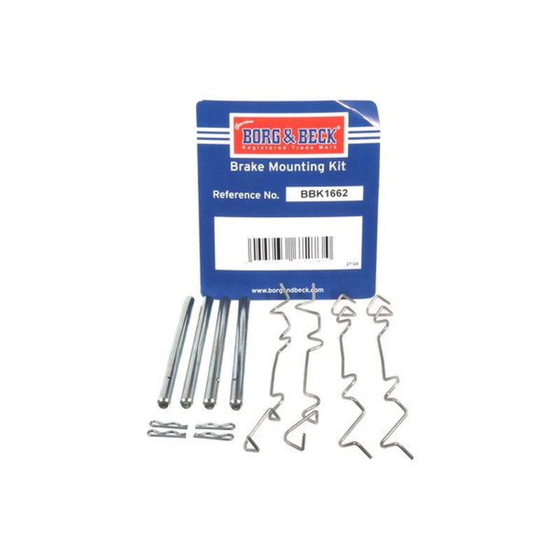 Borg & Beck Brake Pad Accessory Fitting Kit Front BBK1662