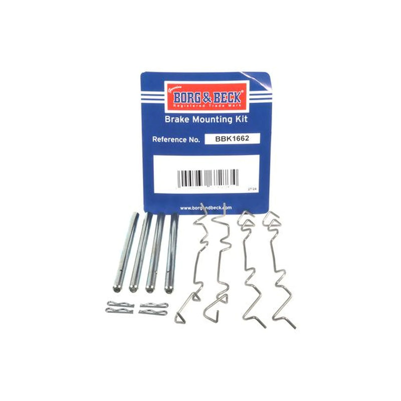 Borg & Beck Brake Pad Accessory Fitting Kit Front BBK1662