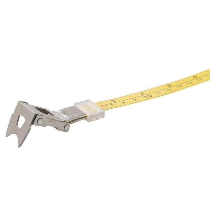 Silverline Geared Surveyors Tape 50m / 165ft x 12mm Silverline  - Town Parts