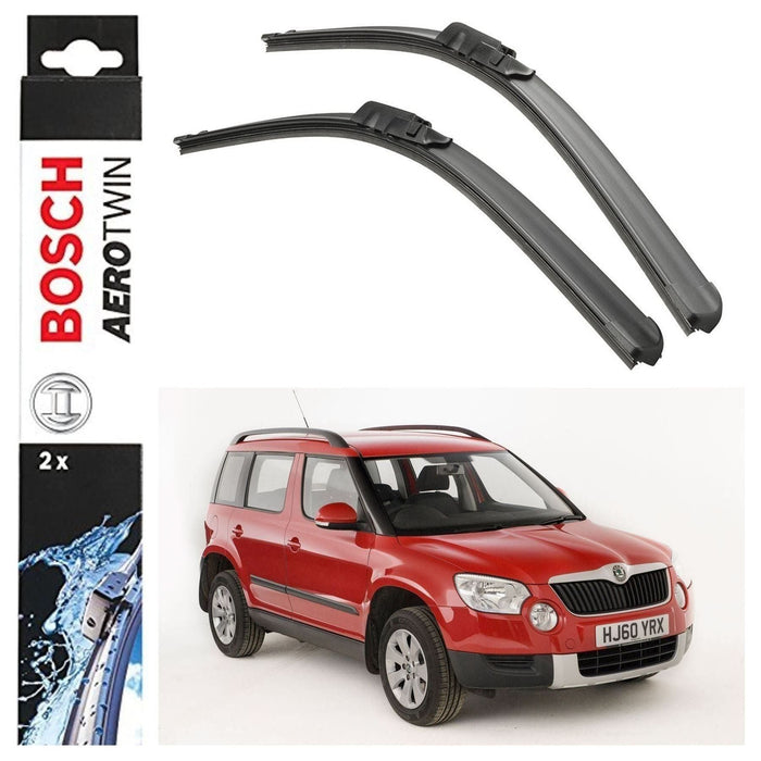 Bosch Aerotwin Front Wiper Blades Set Skoda Yeti 05.09> A980S Bosch  - Town Parts