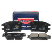 Borg & Beck 4 x Front Brake Pad Set BBP2231