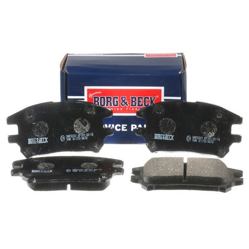 Borg & Beck 4 x Front Brake Pad Set BBP2231
