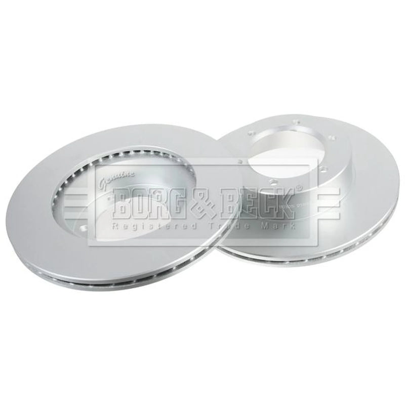Borg & Beck 2 x Vented Front Brake Discs BBD5197