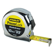STANLEY® Hand Tools PowerLock® BladeArmor® Pocket Tape 10m/33ft (Width 25mm)