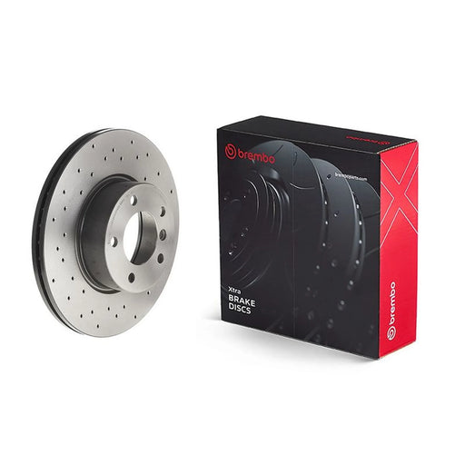 Brembo Xtra 2 x Perforated/Vented Front Brake Discs 09.B337.2X