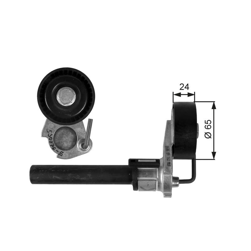 Gates Auxiliary Belt Tensioner T39087