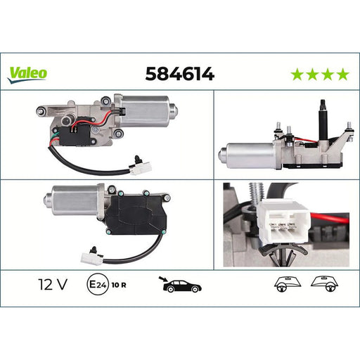 Valeo Front/Rear Wiper Motor Rear 584614