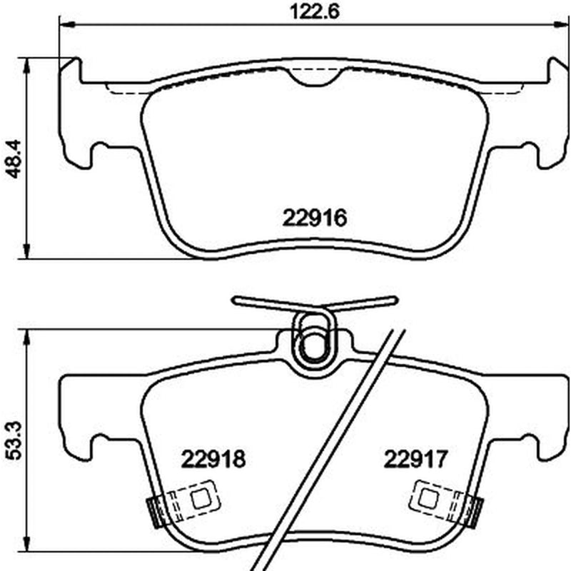 DON Brake Pad Set PCP2020