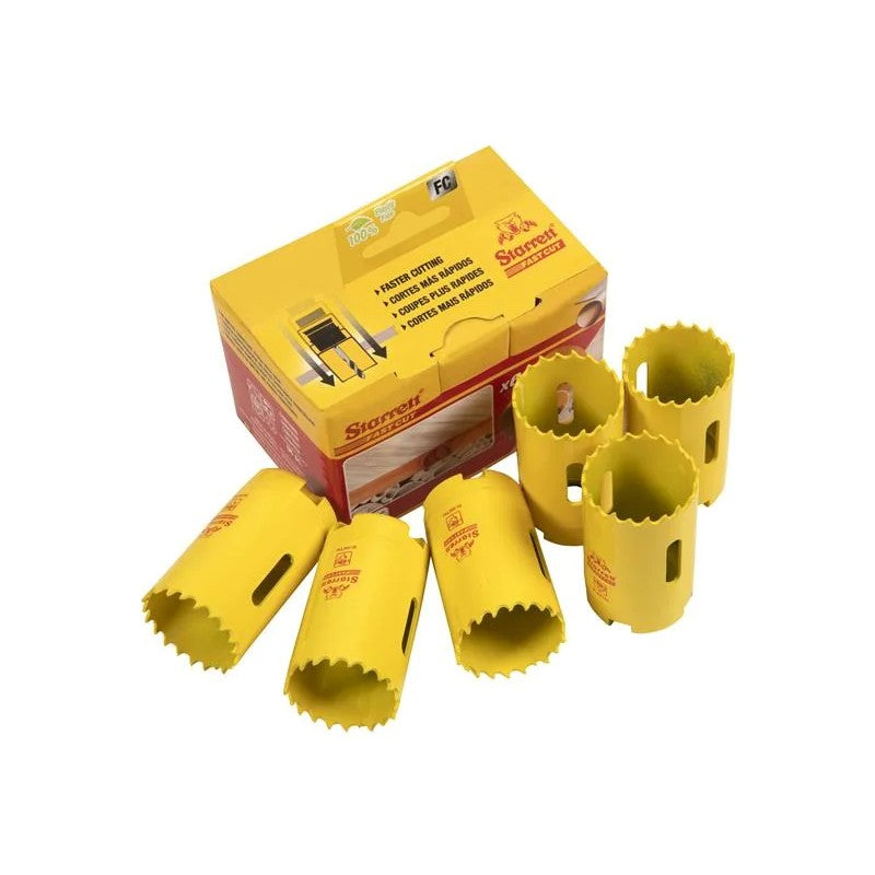 Starrett FCH0114 Fast Cut Bi-Metal Holesaw 32mm Bulk Pack of 6 - FCH0114-6