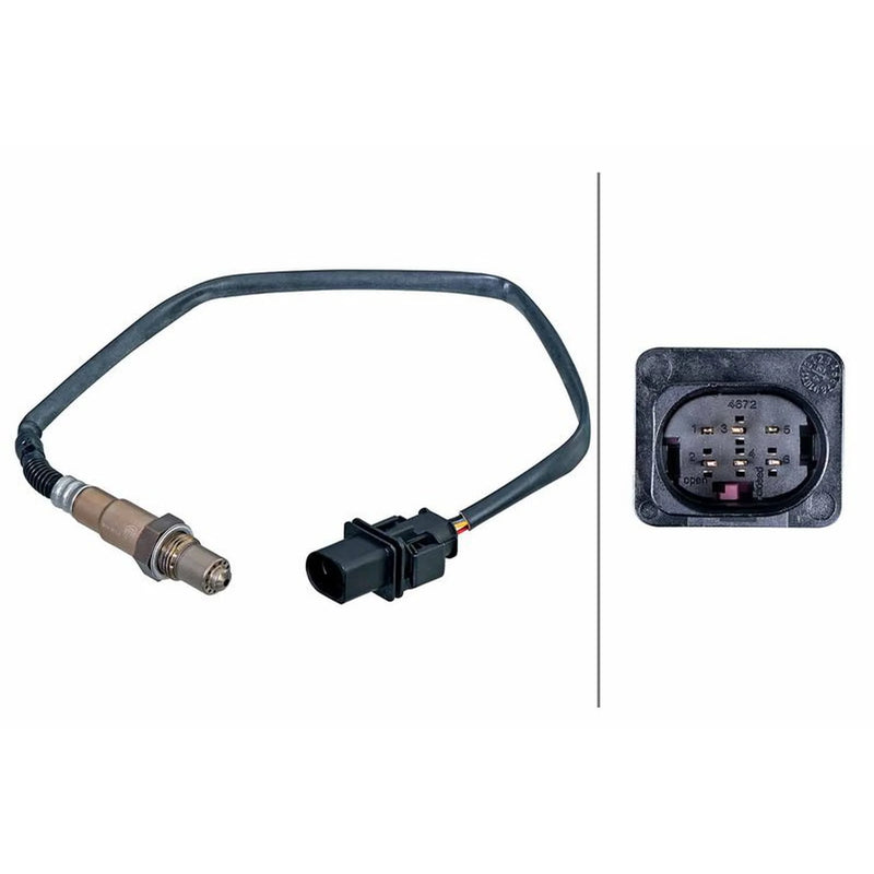 Hella O2 Lambda Oxygen Sensor 6PA 358 244-081 OE 059906262M
