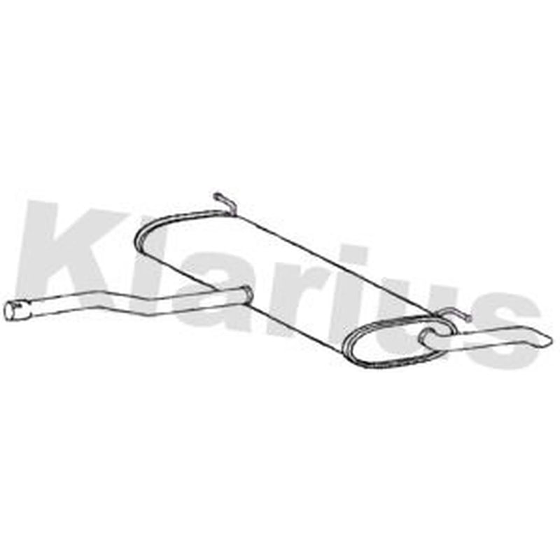 Klarius Box With Tail Pipe GM1165D