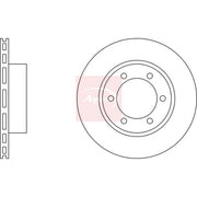 Apec 2 x Vented Front Brake Discs DSK2022