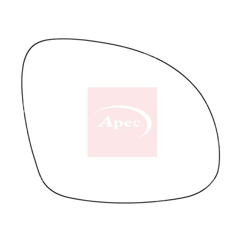 Apec Exterior Wing Mirror Glass Right AMS2180