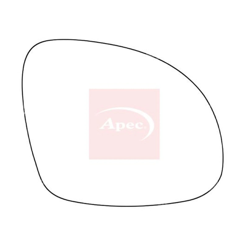 Apec Exterior Wing Mirror Glass Right AMS2180