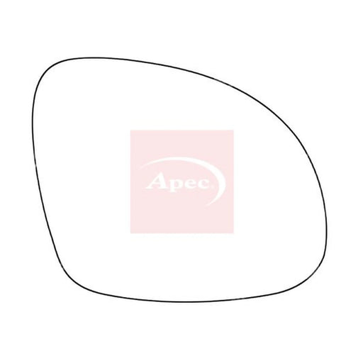 Apec Exterior Wing Mirror Glass Right AMS2180