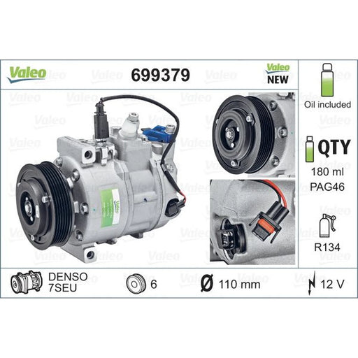 Valeo Air Conditioning Compressor 699379
