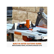Evolution R255TBL Portable Table Saw with Stand 240V 1650W - 119-0006