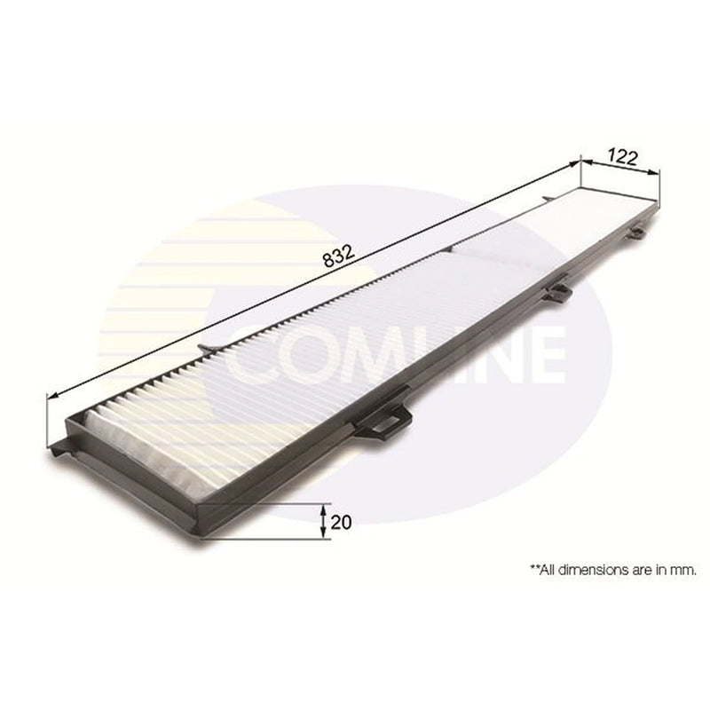 Comline Cabin Air Filter (Pollen Filter) EKF107