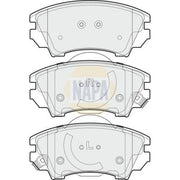 NAPA Front Brake Pad Set NBP1192