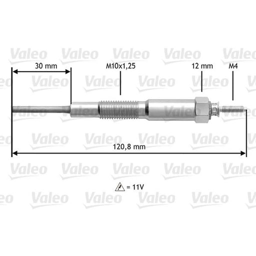 Valeo Diesel Engine Glow Plug 345173