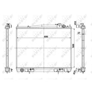 NRF Engine Radiator 56088