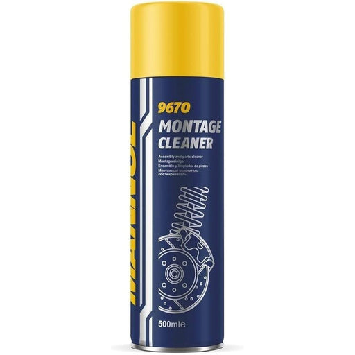 MANNOL Montage Brake Cleaner Aerosol Spray Professional Degreaser 500ml - MAN