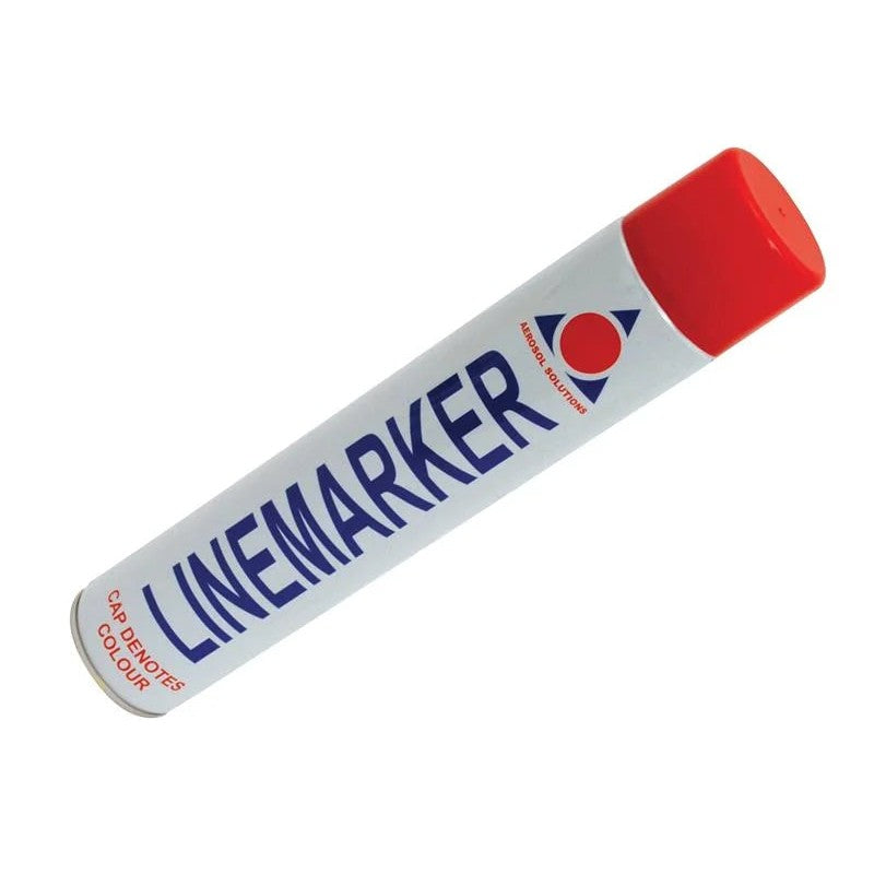 Aerosol 0902 Line Marking Spray Paint Red 750ml - 0902