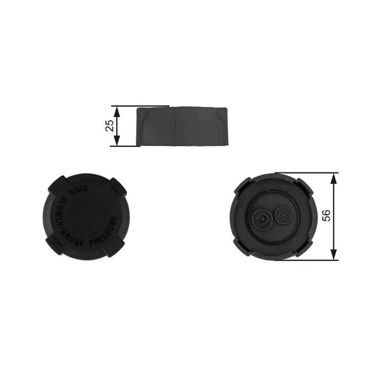 Gates Coolant Expansion Tank Cap RC238