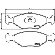 Mintex Front Brake Pad Set MDB2616