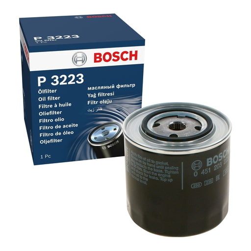 Genuine Bosch Car Oil Filter P3223 Fits Vw Transporter Td - 1.9 - 92-03 04512032 Bosch  - Town Parts