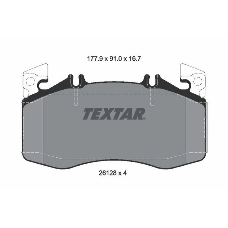 Textar Front Brake Pad Set 2612801