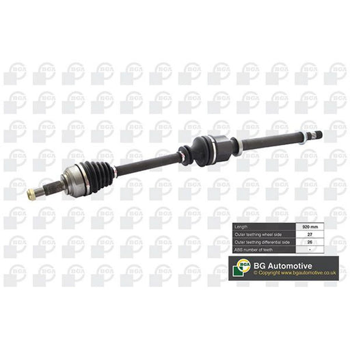 BGA CV Drive Shaft Driveshaft Front Right DS7354R