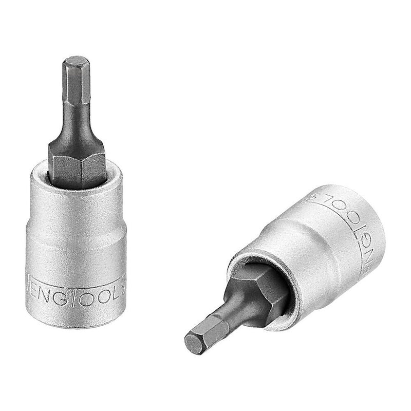 Teng Tools Standard Socket 3mm Hex Bit Socket 1/4" Drive