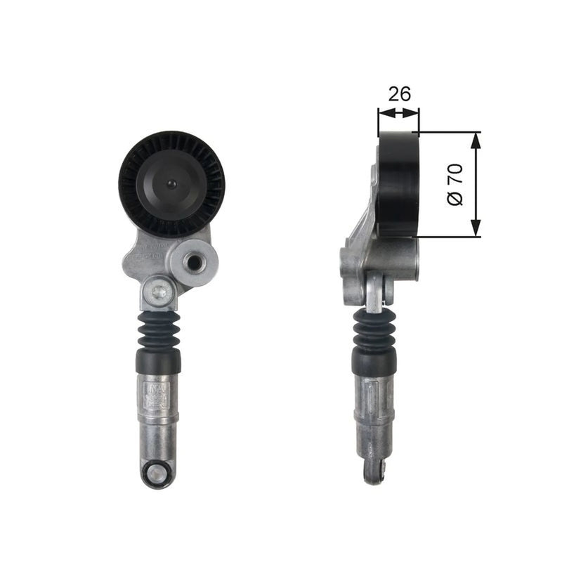 Gates Auxiliary Belt Tensioner T39158