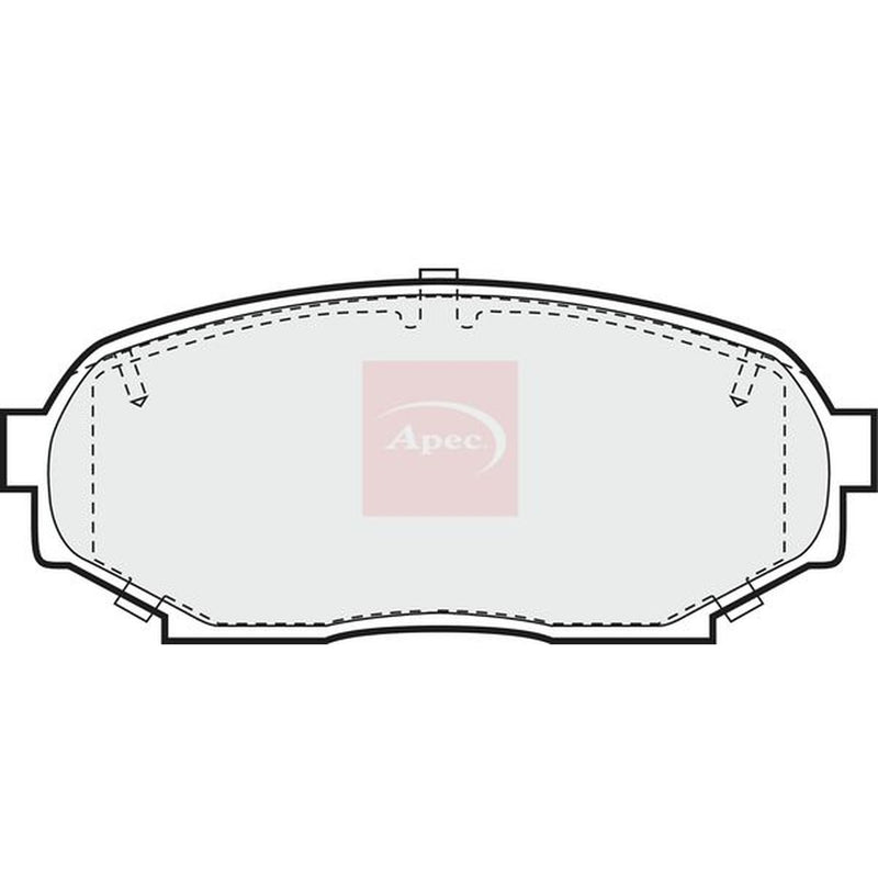Apec Front Brake Pad Set PAD746