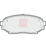 Apec Front Brake Pad Set PAD746