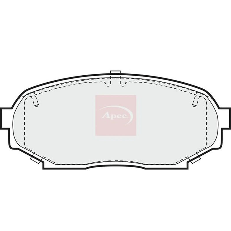 Apec Front Brake Pad Set PAD746