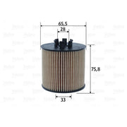 Valeo Engine Oil Filter 586598