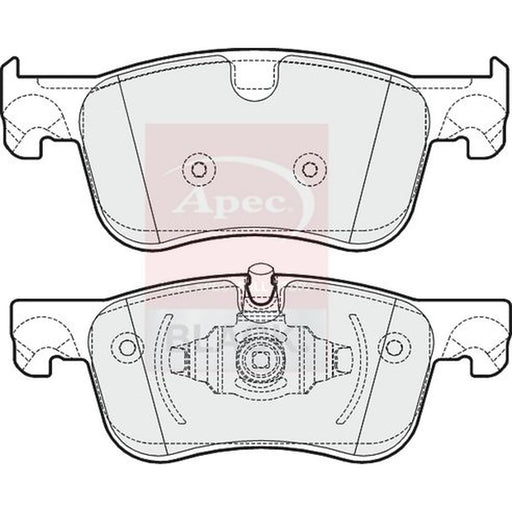 Apec Front Brake Pad Set PAD2003B