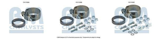 BM Catalysts FK11330C Soot/Particulate Filter Mounting Kit Fits Mercedes-Benz BM - Town Parts