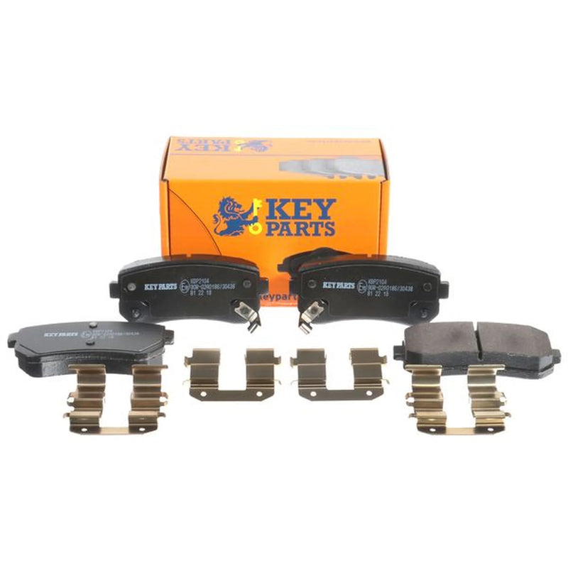 Key Parts 4 x Rear Brake Pad Set KBP2104