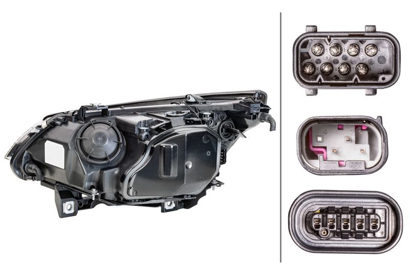 Hella Headlight Headlamp PY21W Right