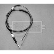 Borg & Beck Handbrake Cable Left Rear BKB1076