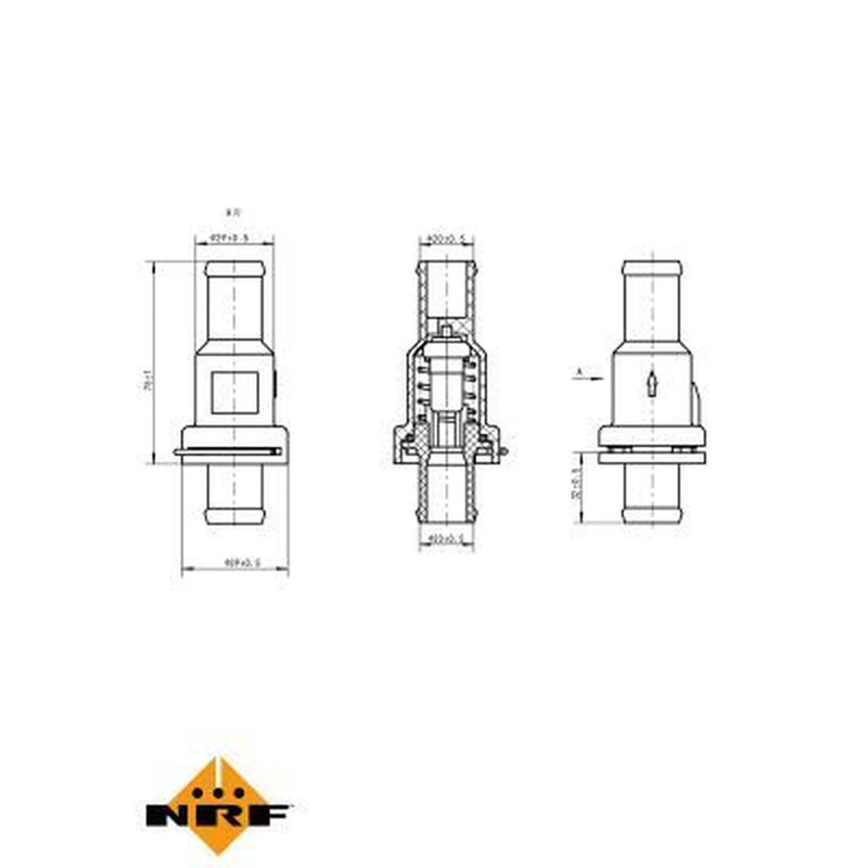 NRF Thermostat,Coolant 725166