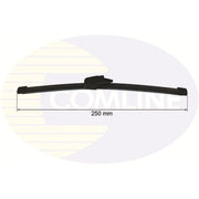 Comline Rear Wiper Blades CRWB250D