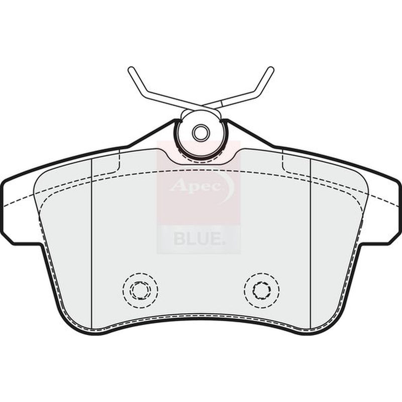 Apec Rear Brake Pad Set PD3344
