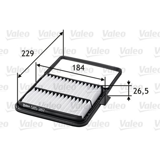 Valeo Engine Air Filter 585287