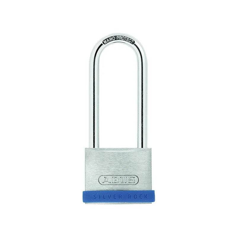 ABUS Mechanical 40mm Silver Rock™ 5 Padlock Long Shackle 63mm Keyed Alike