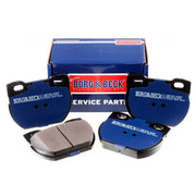 Borg & Beck 4 x Rear Brake Pad Set BBP1250